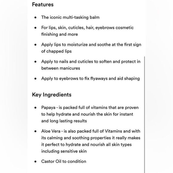 $4 ๐ Drโ Paw PawโOriginal Balm Multipurpose Balm Skin, Hands, Lips FULL SZ - Picture 9 of 9